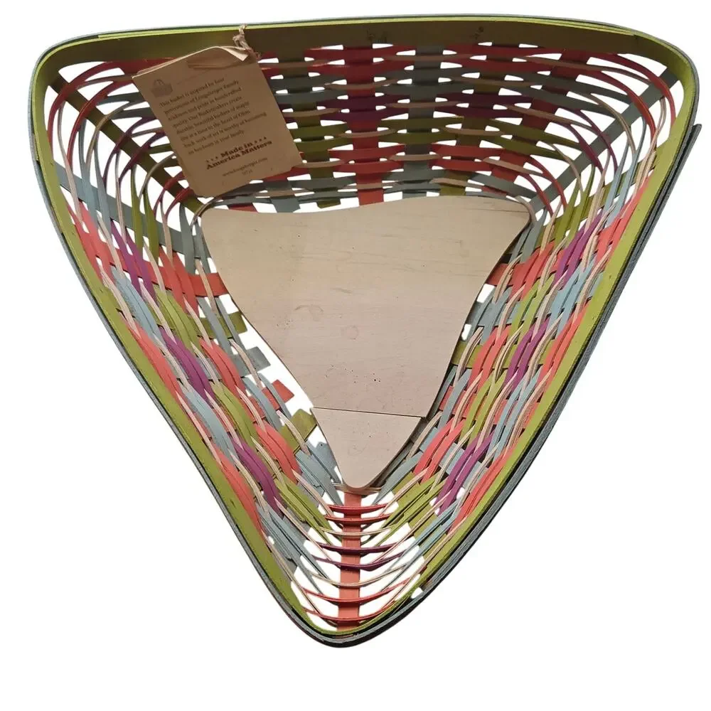 2010 Longaberger Shark Fin Basket Summer Loven